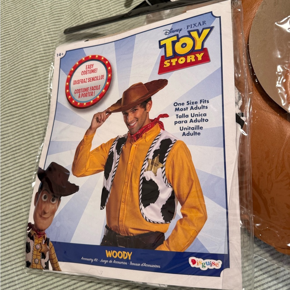 Disguise Toy Story Woody Costume fits Men’s Medium